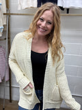 Silver Lining Chenille Cardi