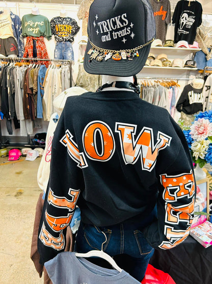 Happy Halloween Black Sweatshirt