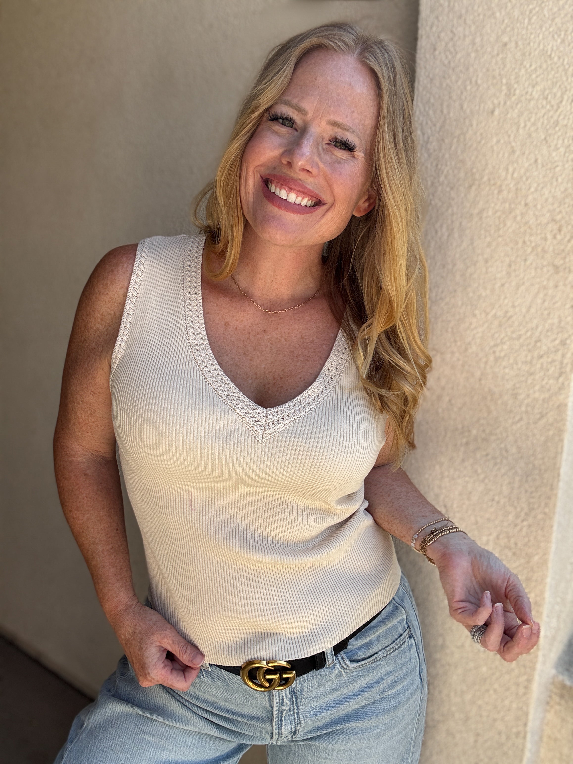 Made for This Knit Tank in Two Colors