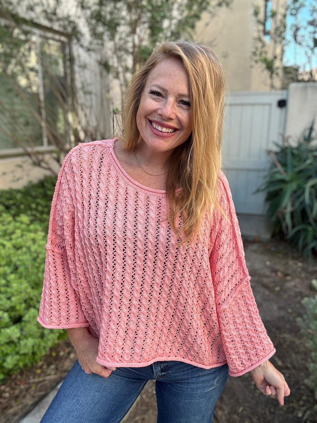 Sunset Skies Knit Sweater - 2 Colors