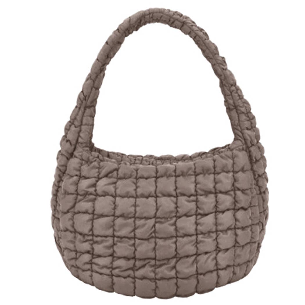 Stylish Puffer Lightweight Shoulder Large Bag
