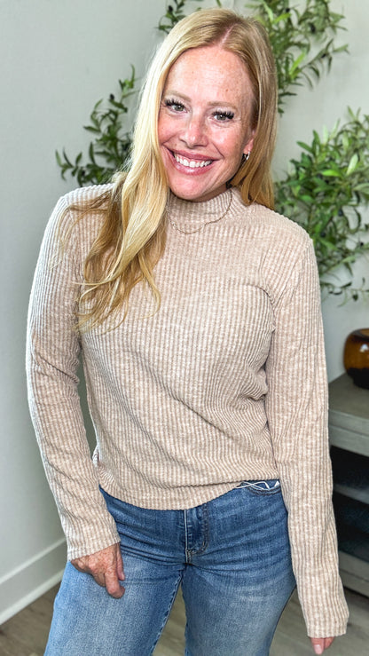 Quiet Luxury Mock Neck