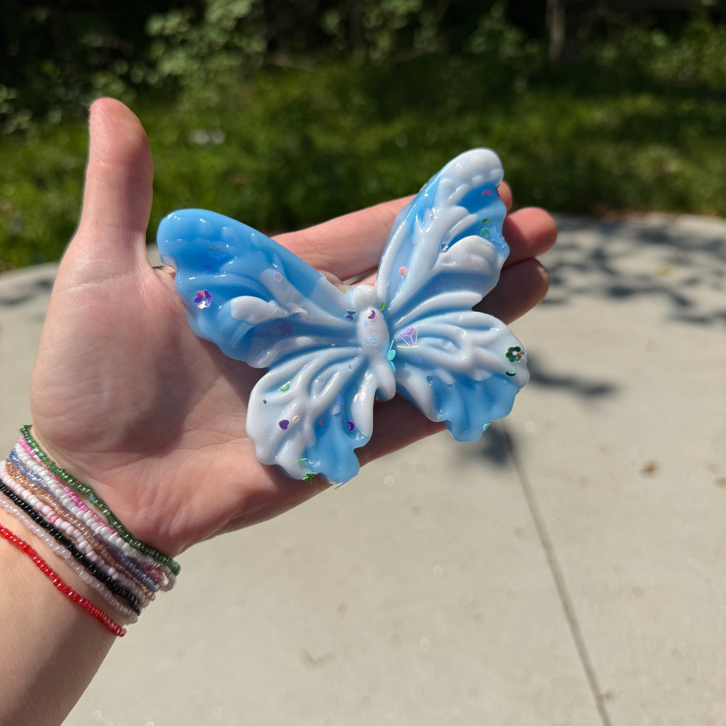 Squishy Toy - Butterfly + White