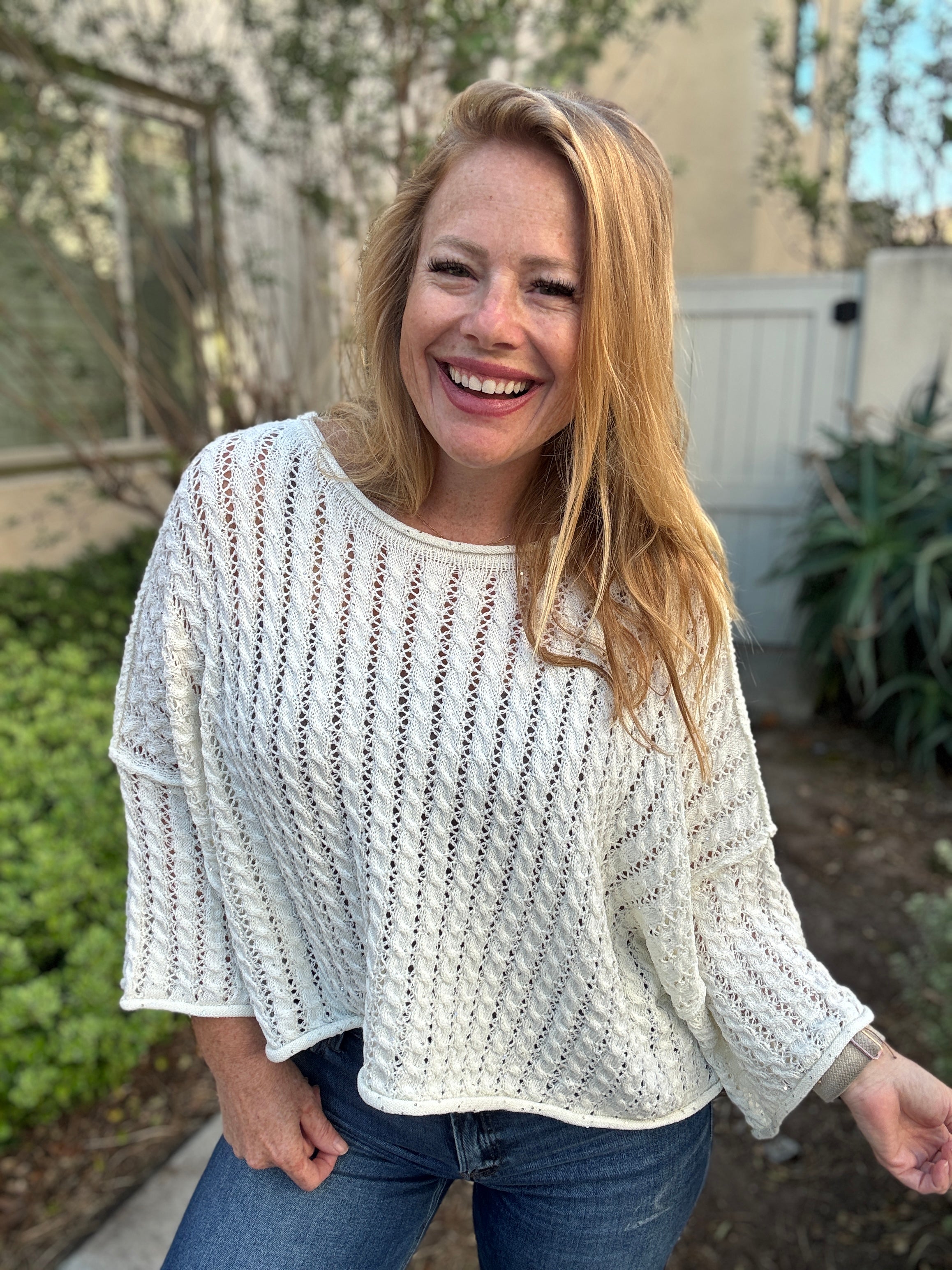 Sunset Skies Knit Sweater - 2 Colors