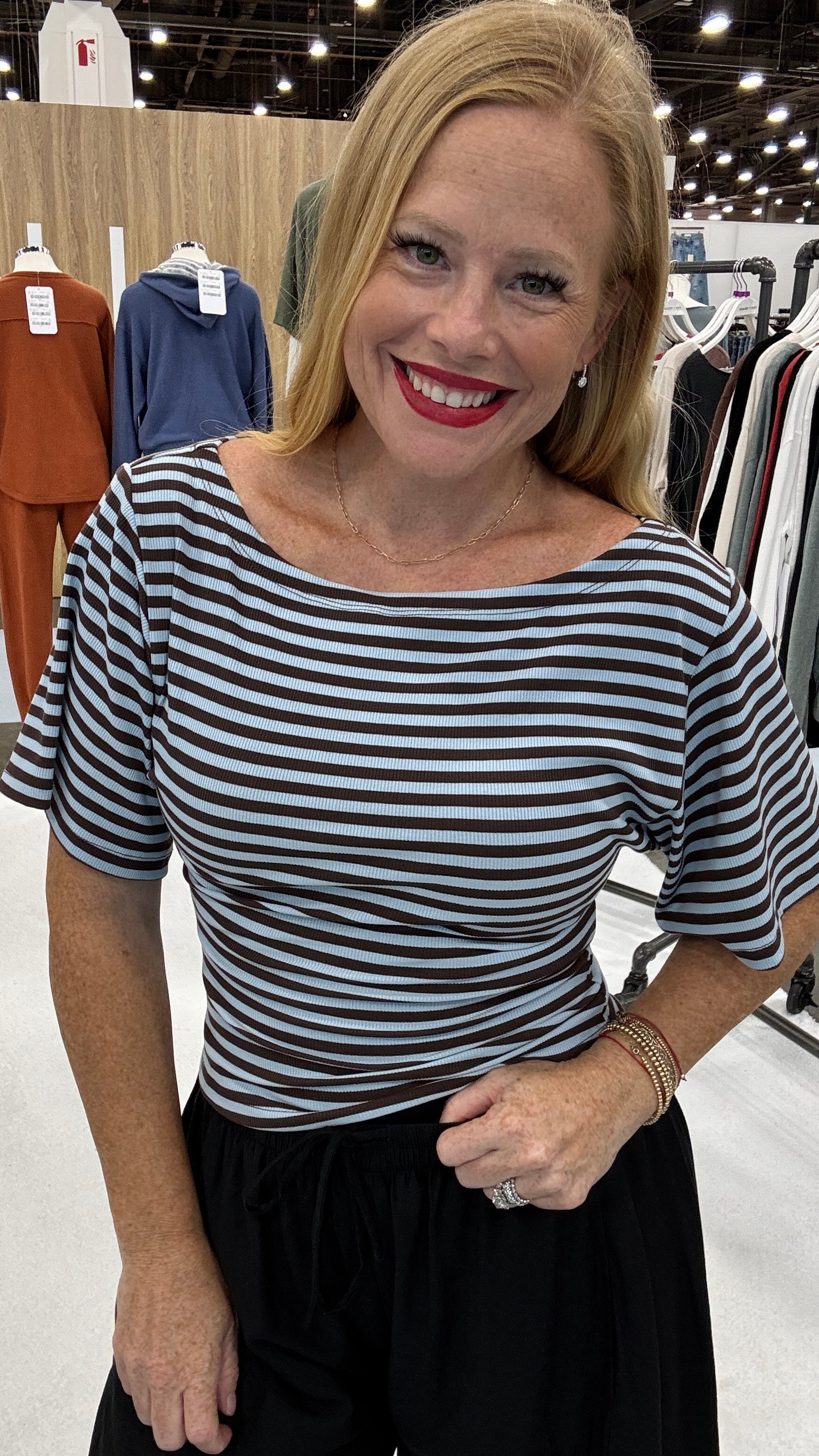 Tiffany Stripe Top