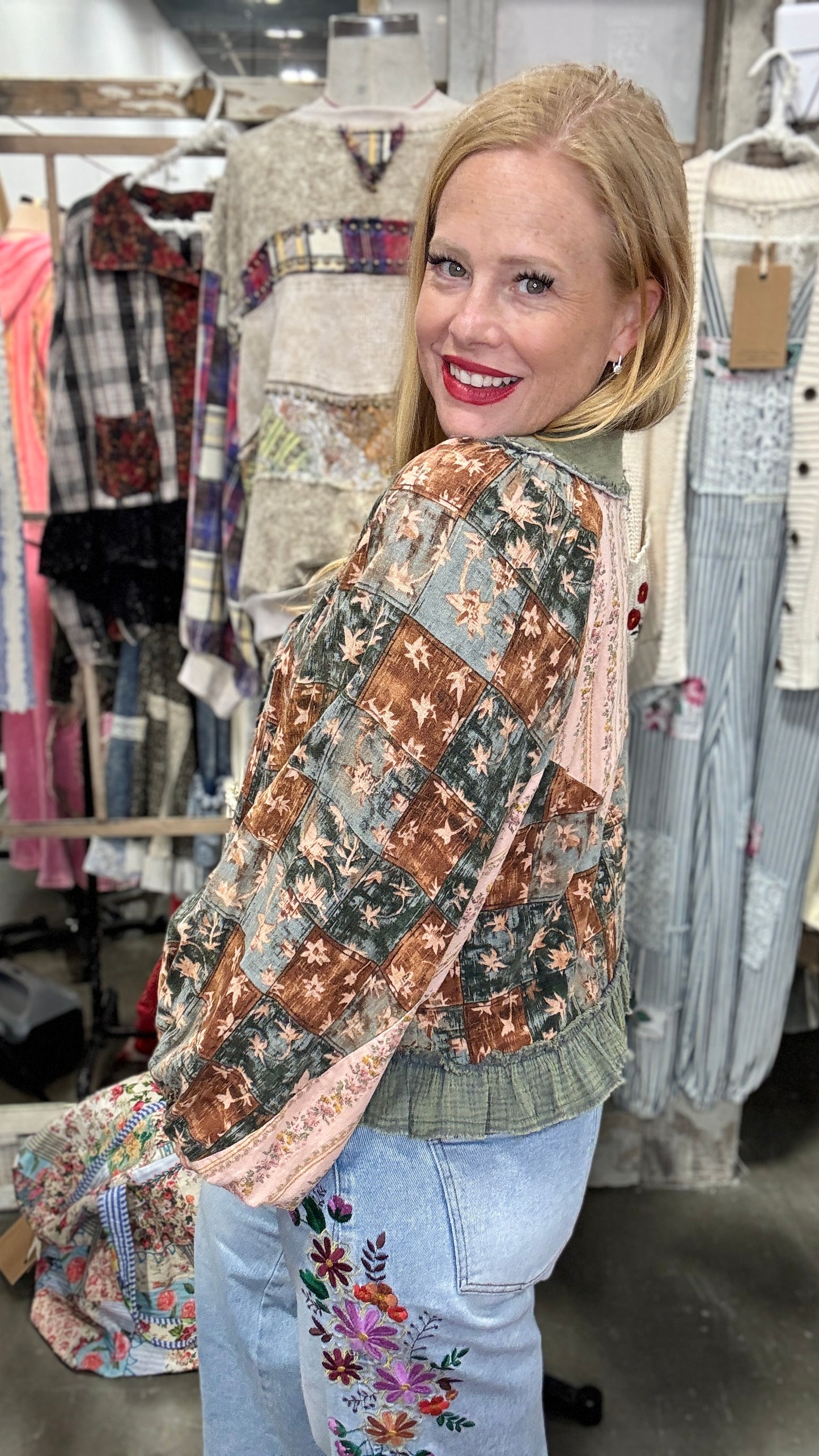 Miranda Babydoll Blouse by POL
