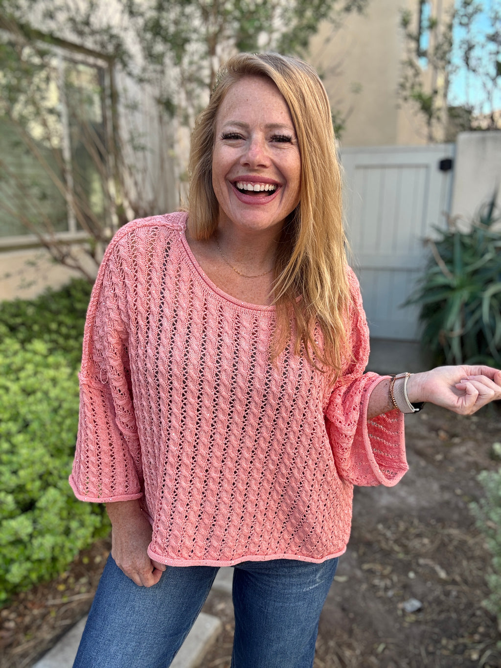 Sunset Skies Knit Sweater - 2 Colors