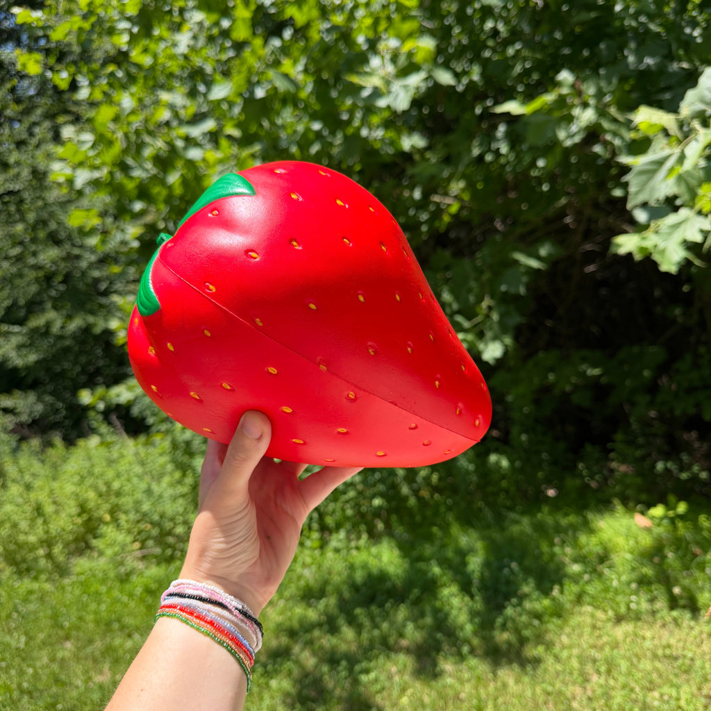 Squishy Toy - Strawberry, Jumbo