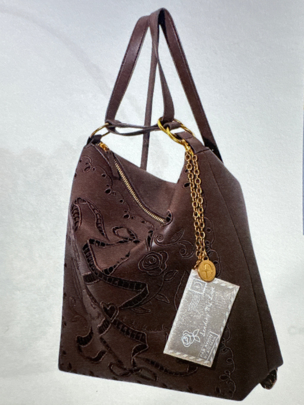 Ribbon Reverie Convertible Hobo Backpack