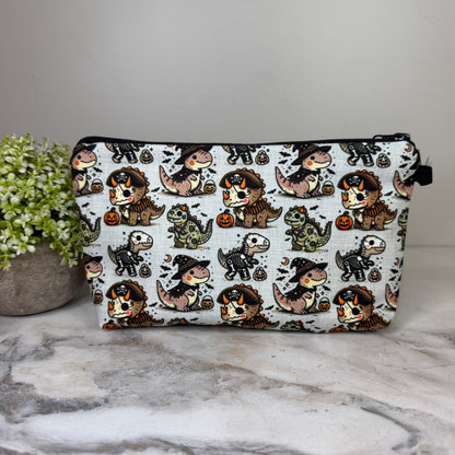 Pouch - Halloween Fall - Dinosaur Trick or Trear