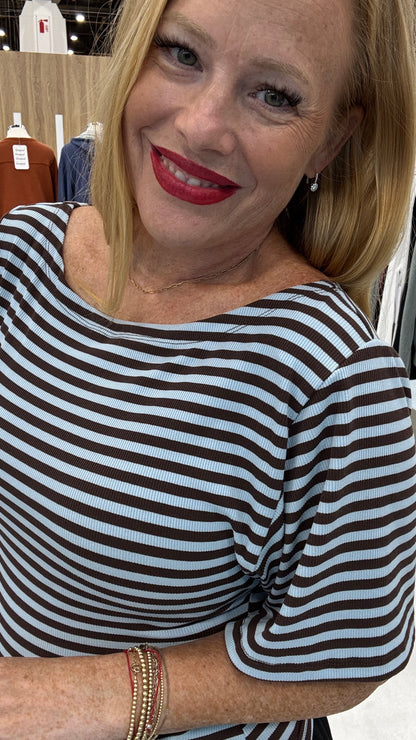 Tiffany Stripe Top