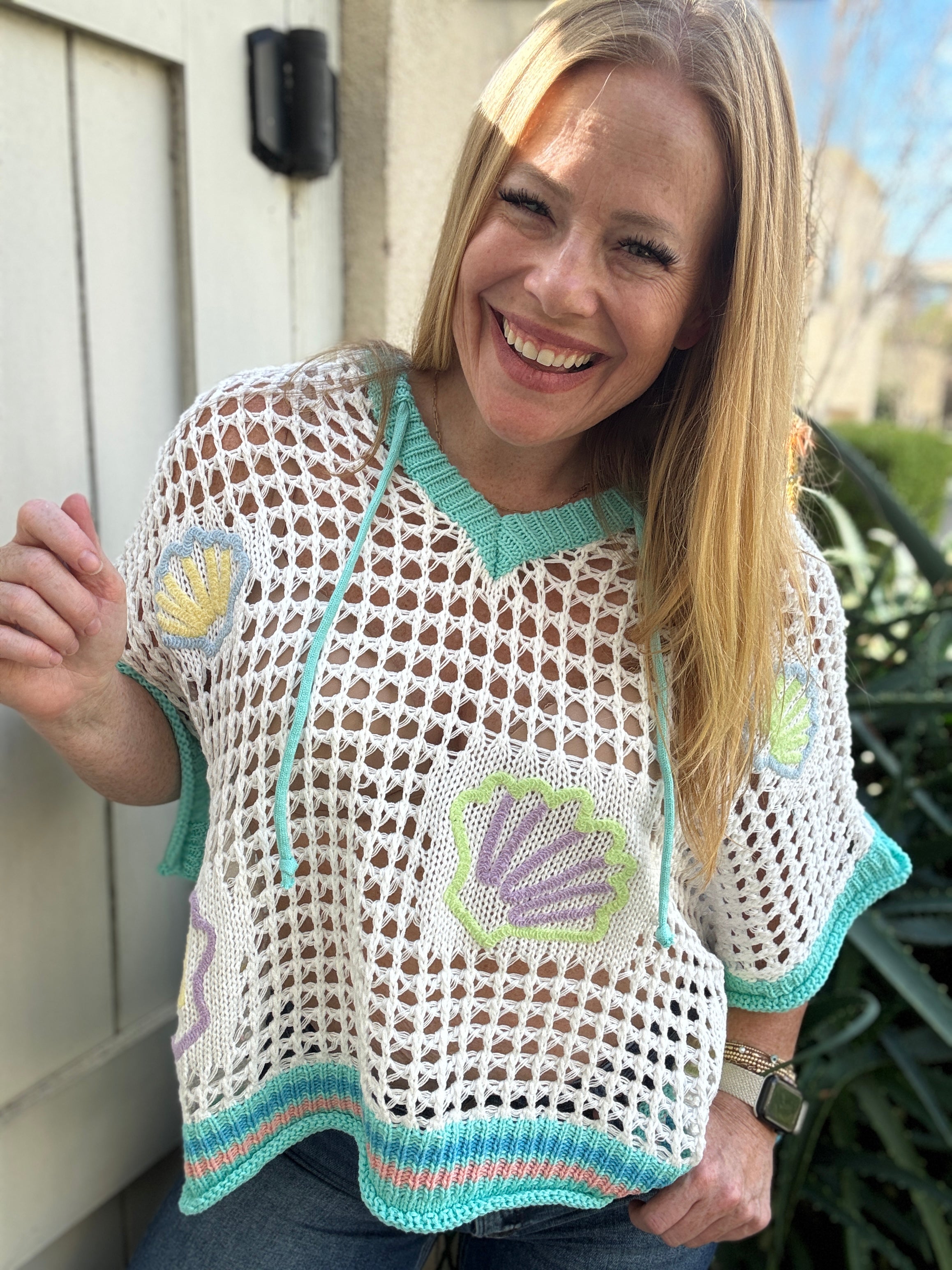 She Sells Sea Shells Sweater