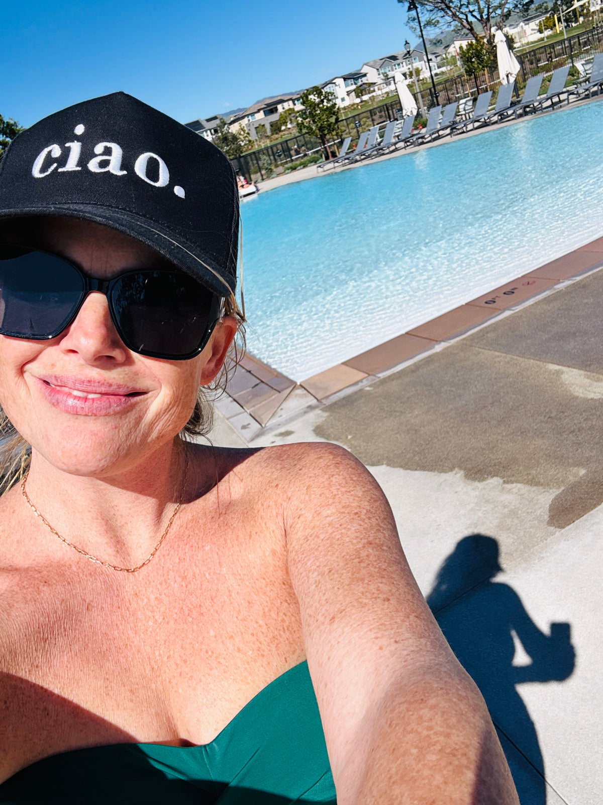 Ciao Embroidered Hat