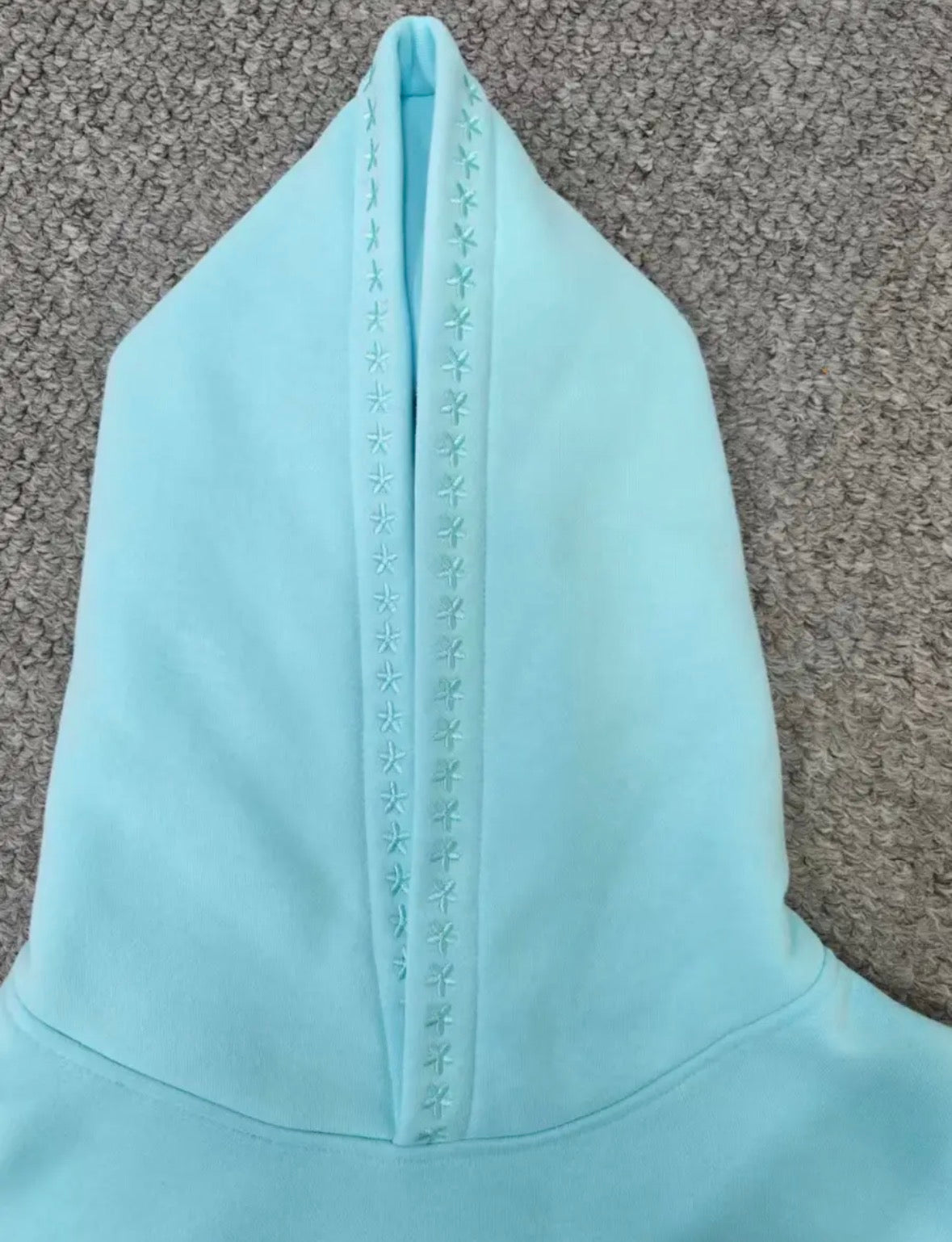 PREORDER -  Lagoon Aqua Surfboard Hibiscus Embroidered Sunkissed Coconut