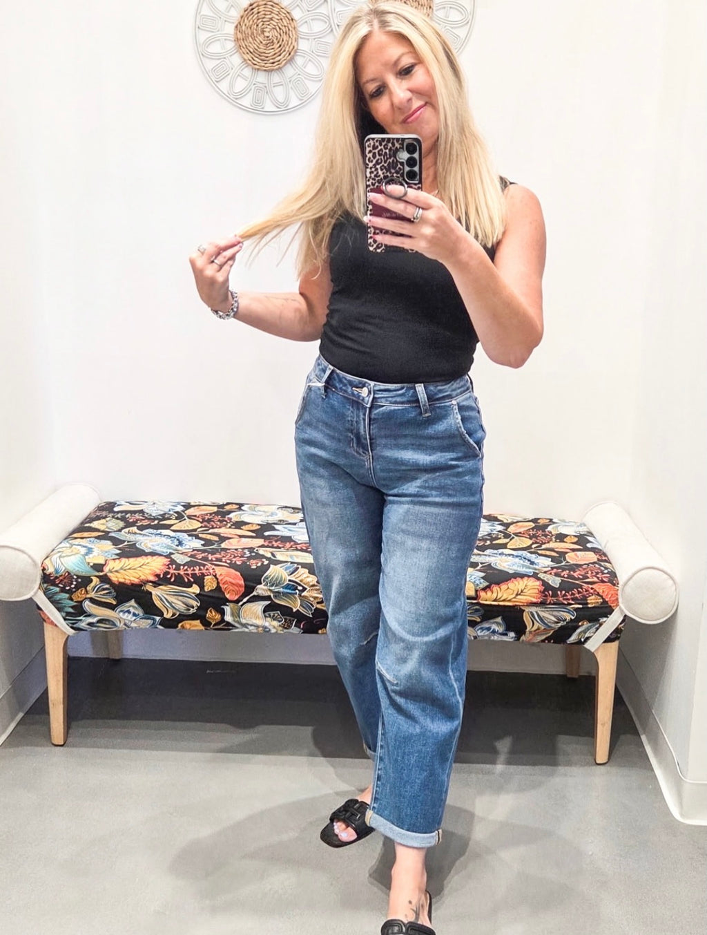 High Rise Barrel Jean