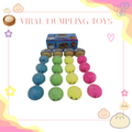 Squishy Toy - Viral Dumpling, Neon - PREORDER