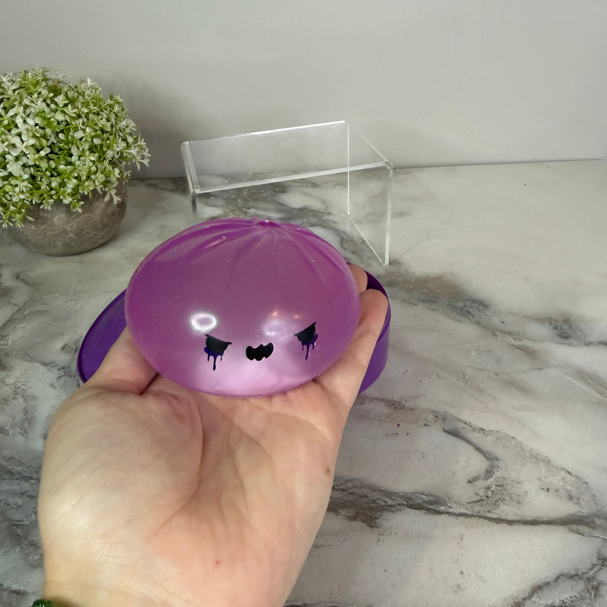 Squishy Toy - Halloween Dumpling, Ghost Charm - PREORDER