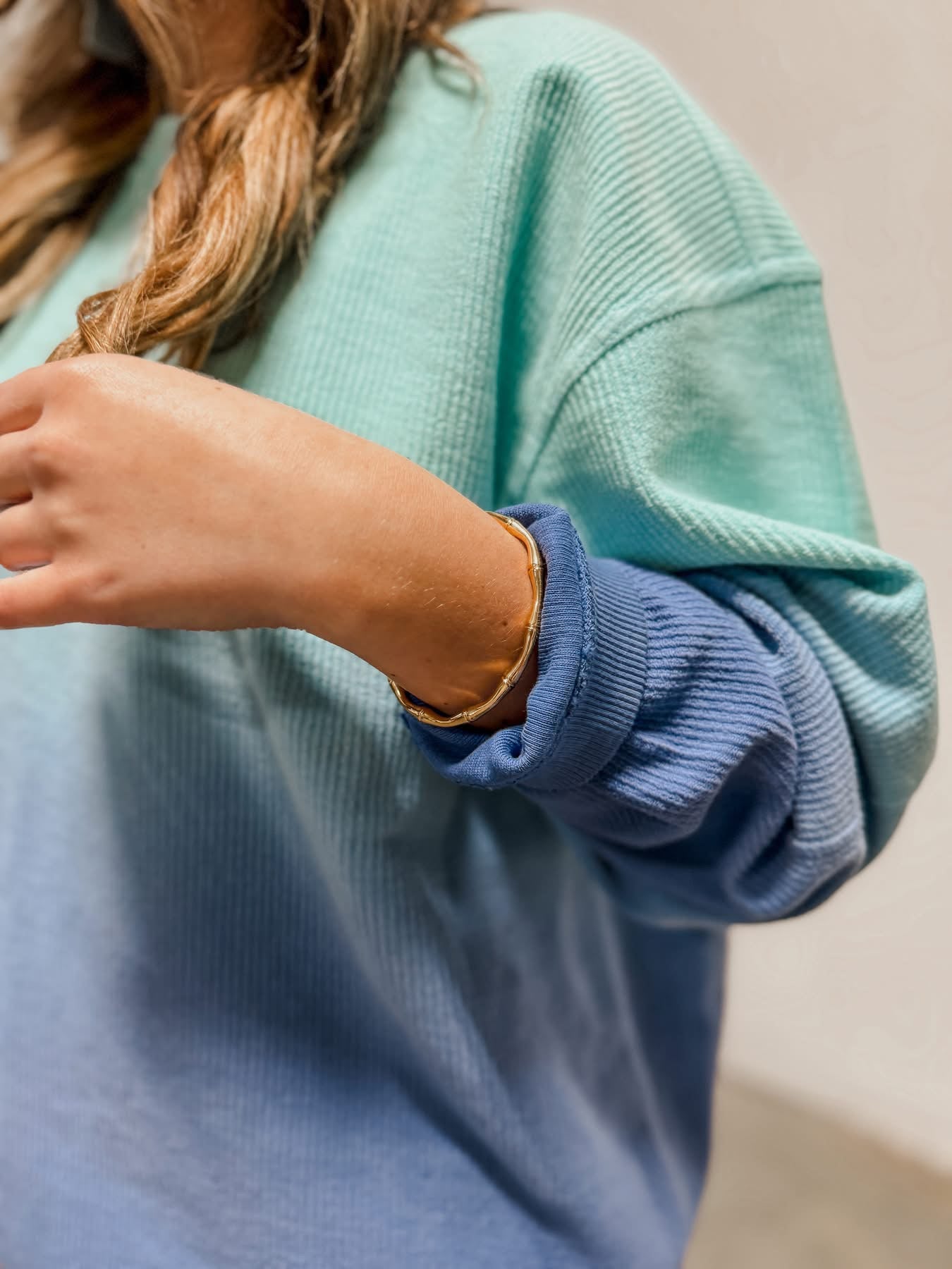 Tide Ombre Dip Dye Crewneck - PREORDER