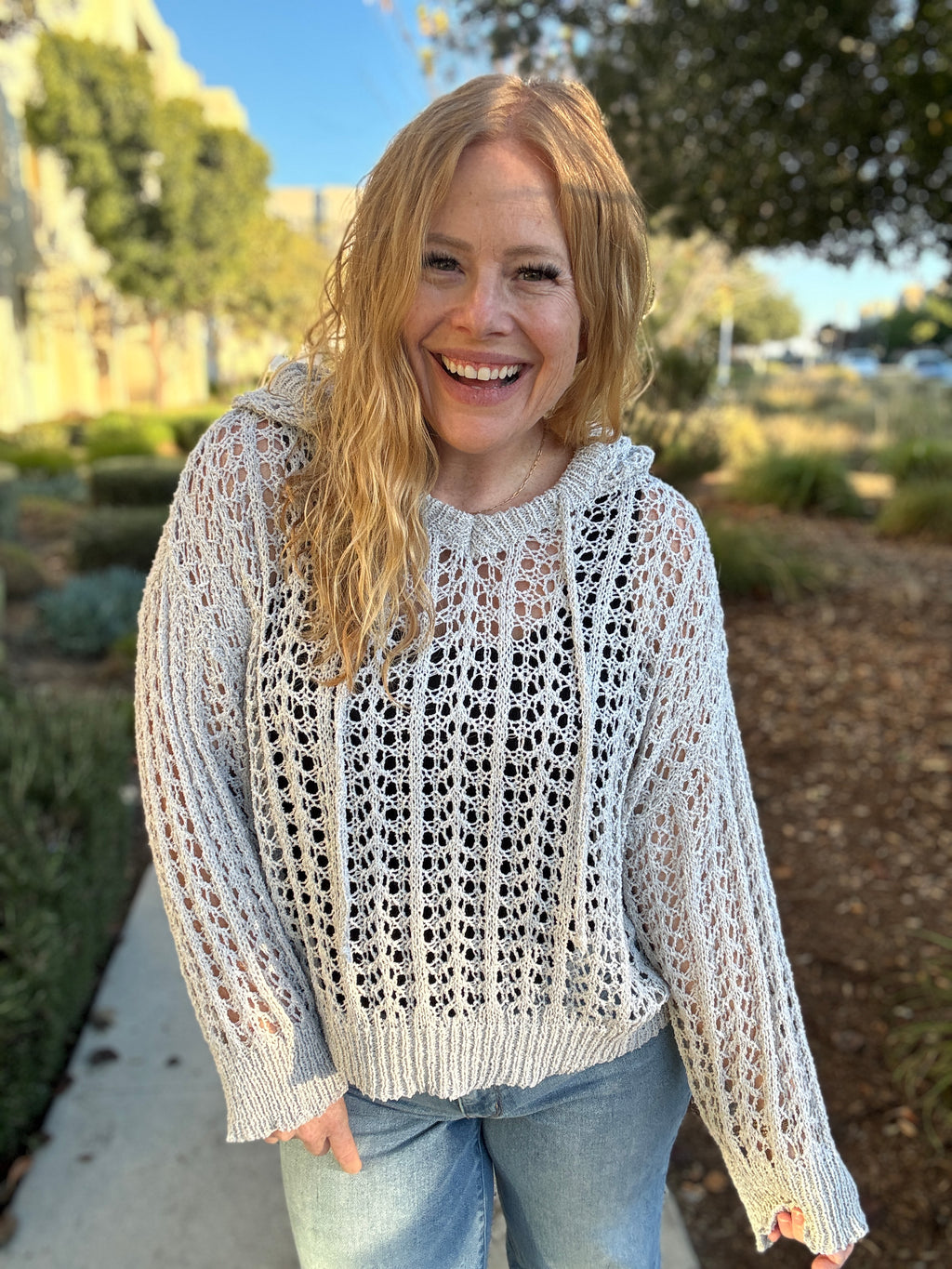 Barefoot Soul Crochet Knit Sweater