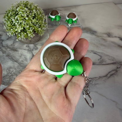 Keychain Clicker Toy - Turtle