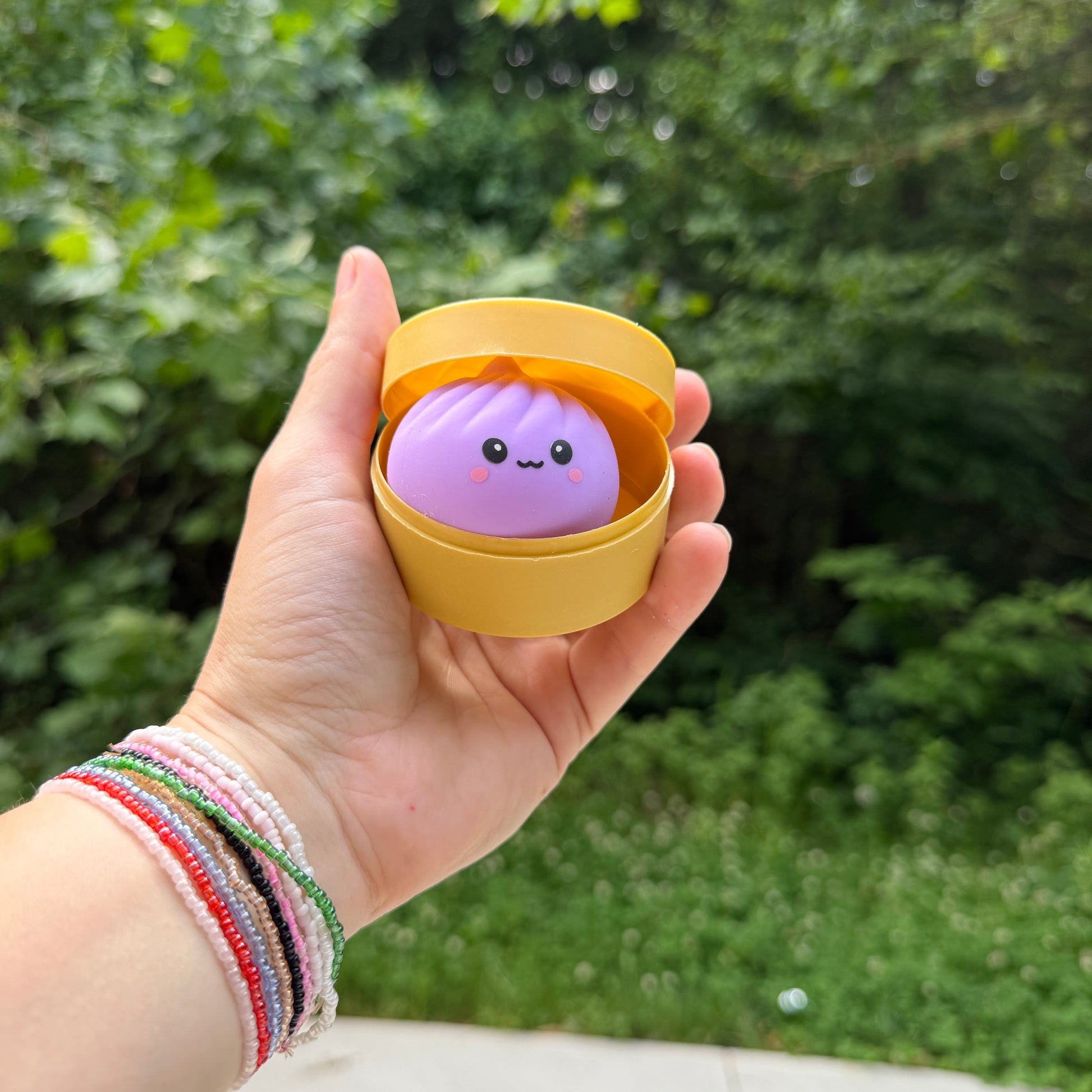 Squishy Toy - Mini Dumpling, Solid