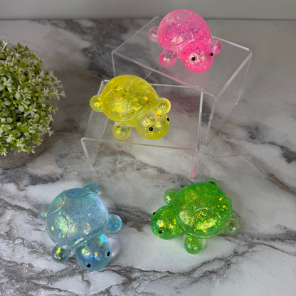 Squishy Toy - Glitter Turtle