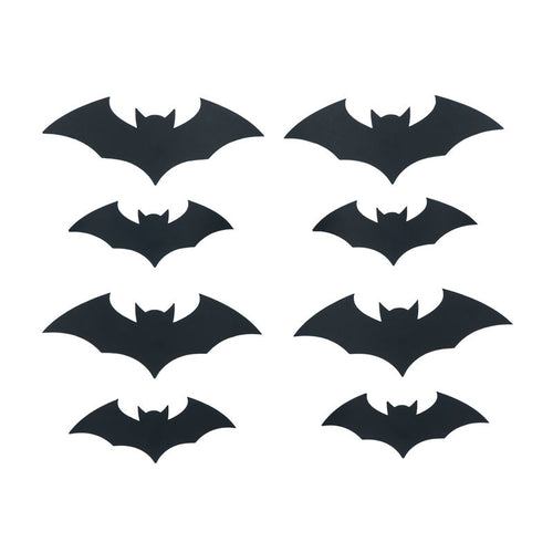 7x3 paper bats 16 pcs, bk