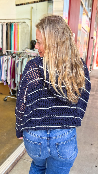Seaside Stroll Hooded Sweater