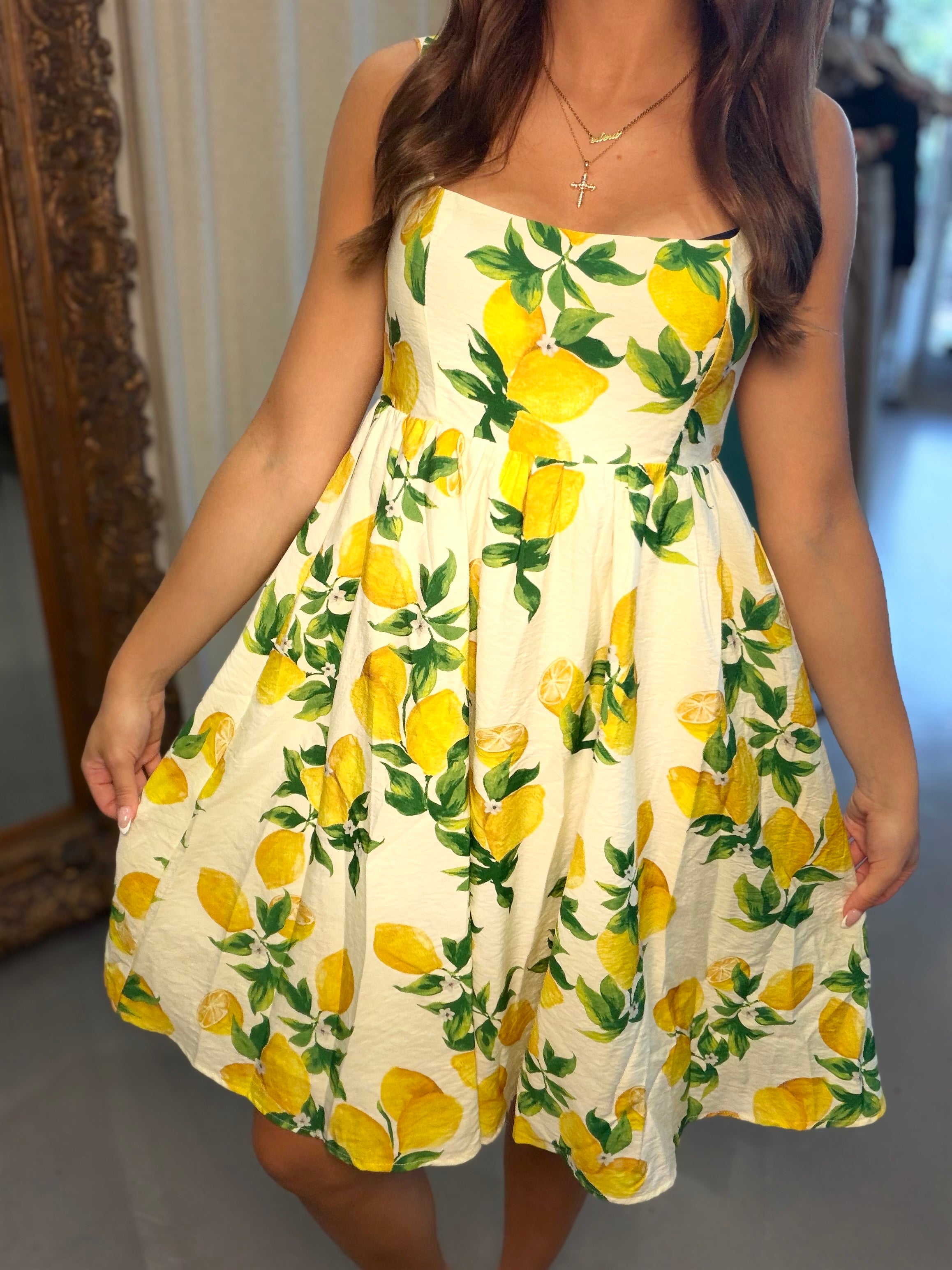 Santorini Sunshine Dress