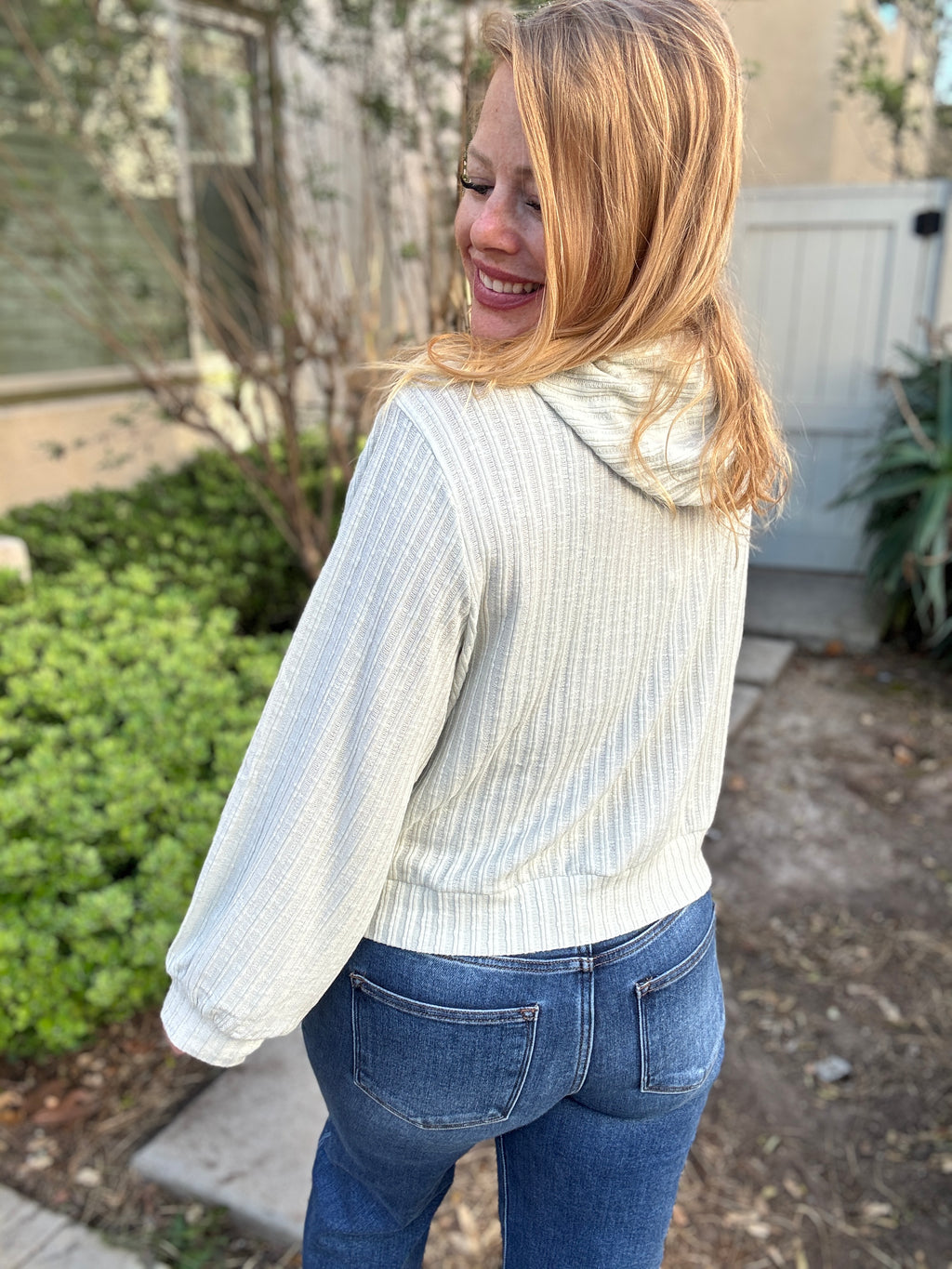 Mint to Be Light Zip Up