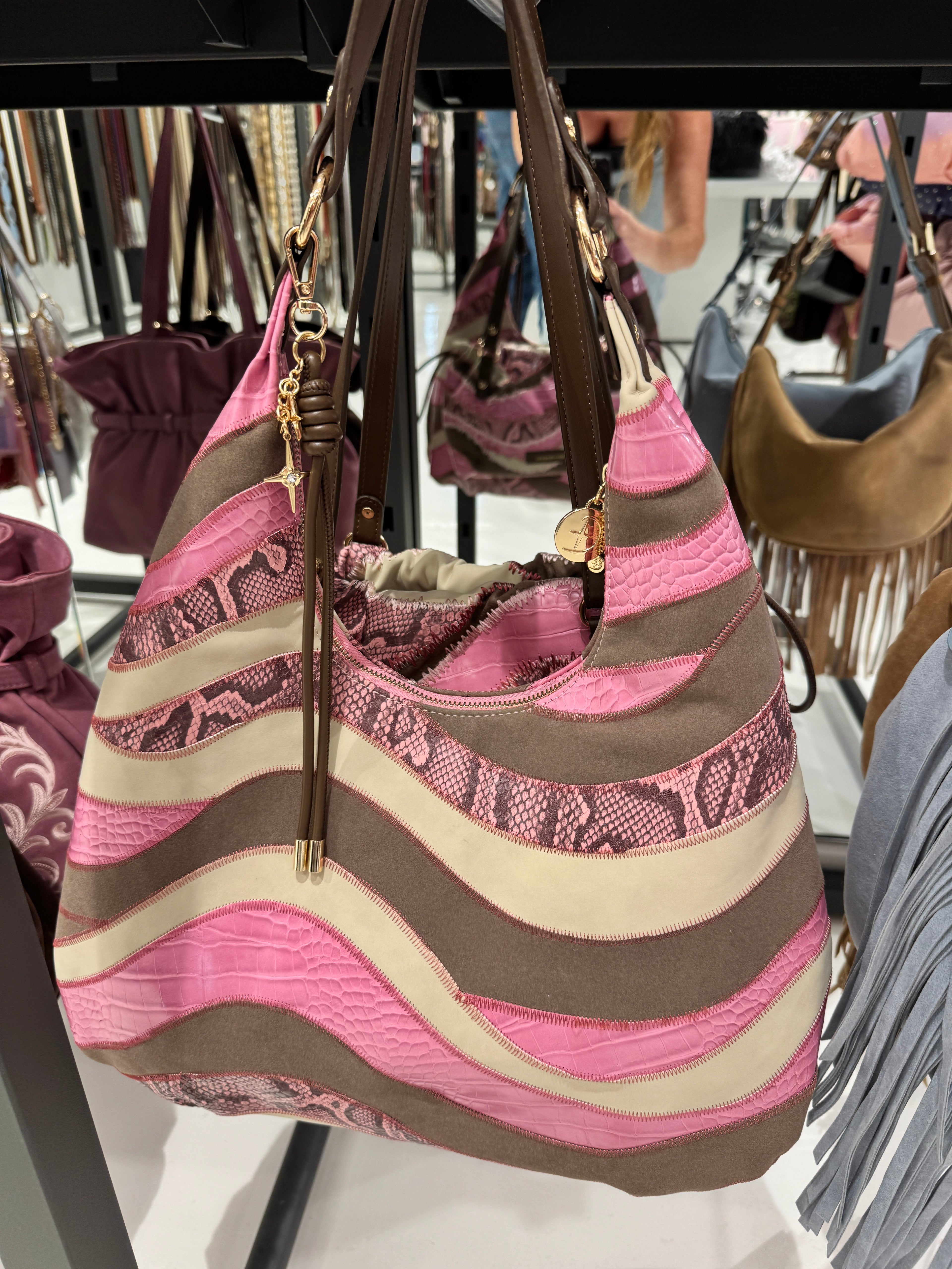 Dessert Stitch Hobo or Shoulder Bag