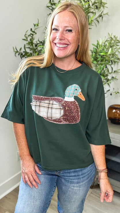 Duck Season Patchwork Tee