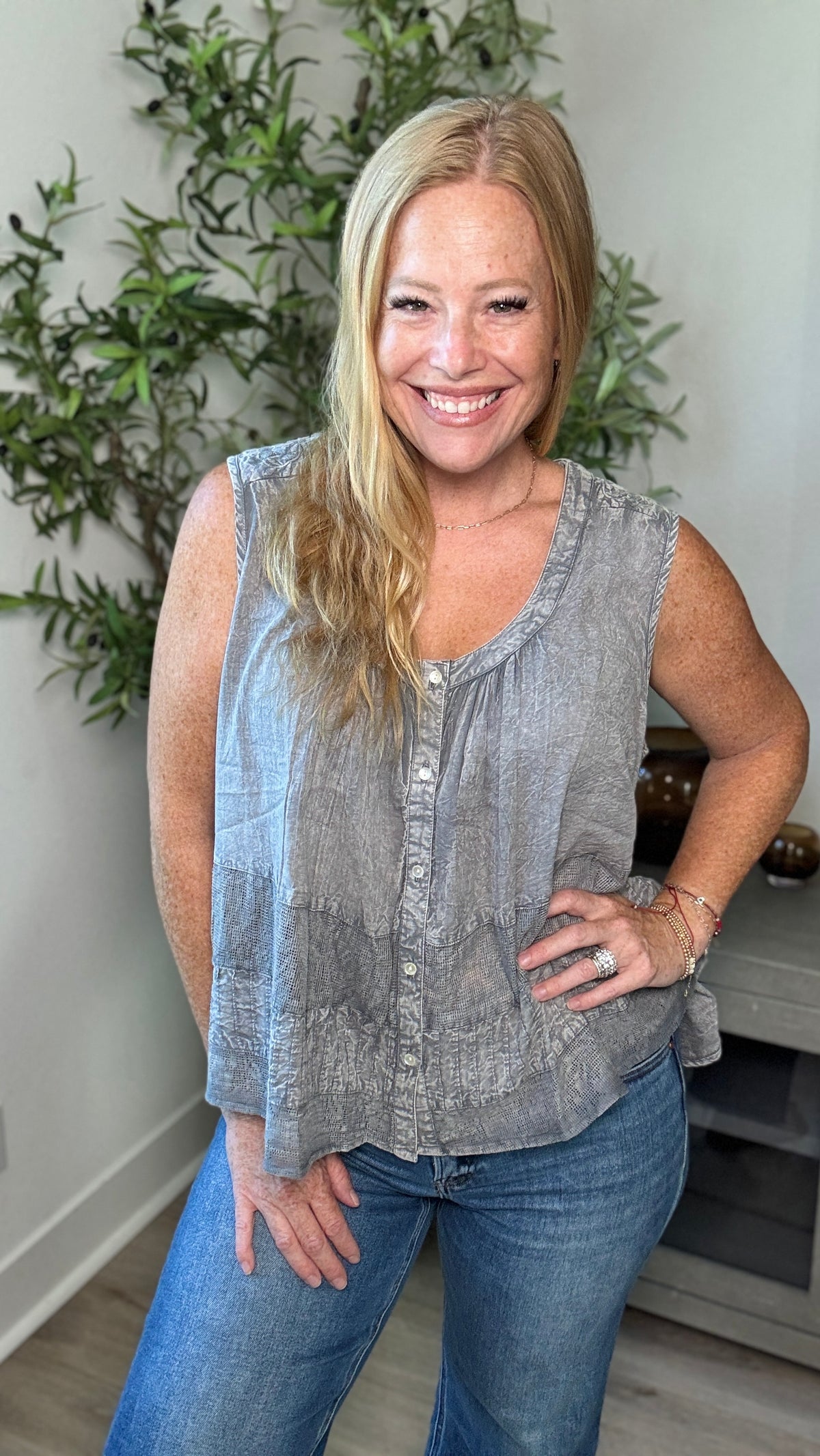 Free Spirit Button Down by POL
