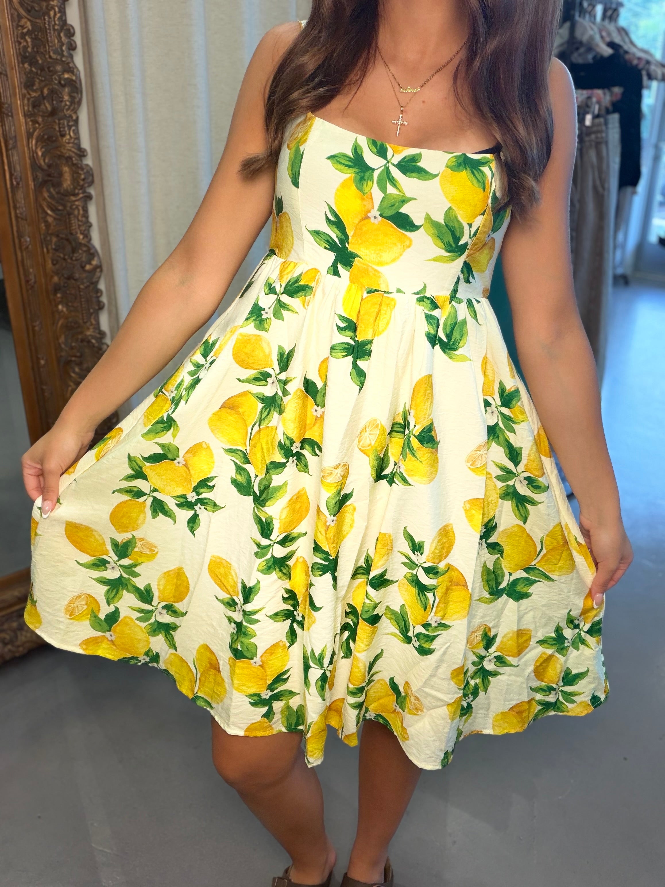 Santorini Sunshine Dress
