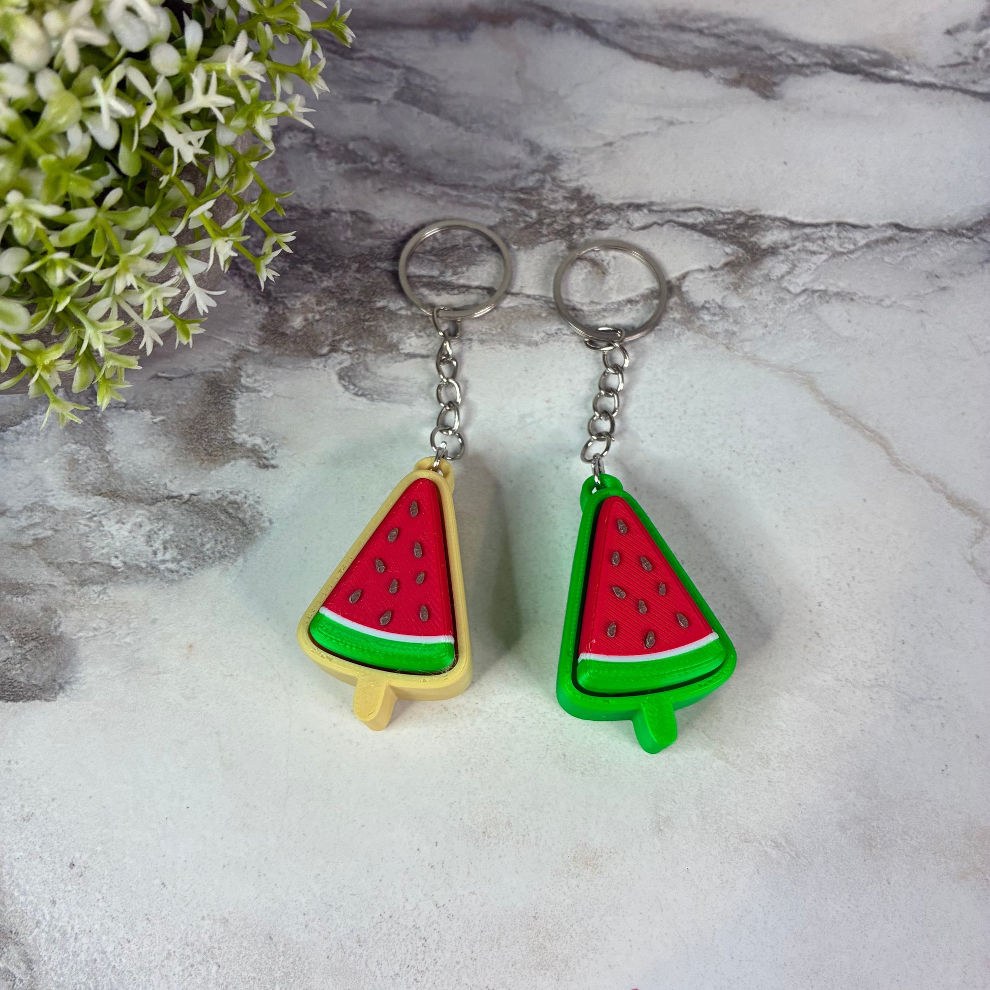 Keychain Clicker Toy - Watermelon