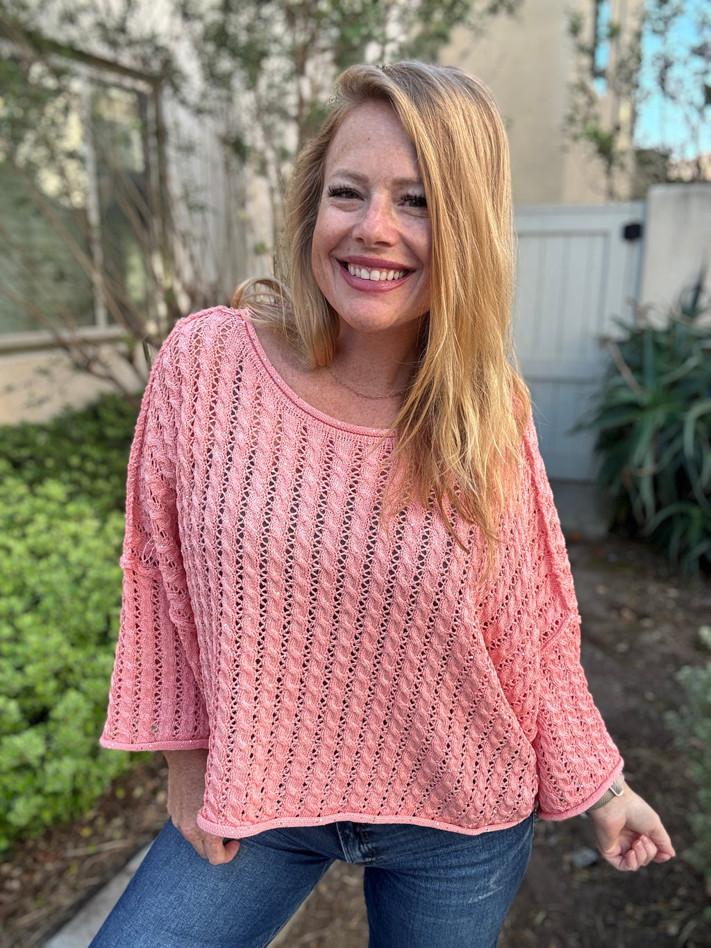 Sunset Skies Knit Sweater - 2 Colors