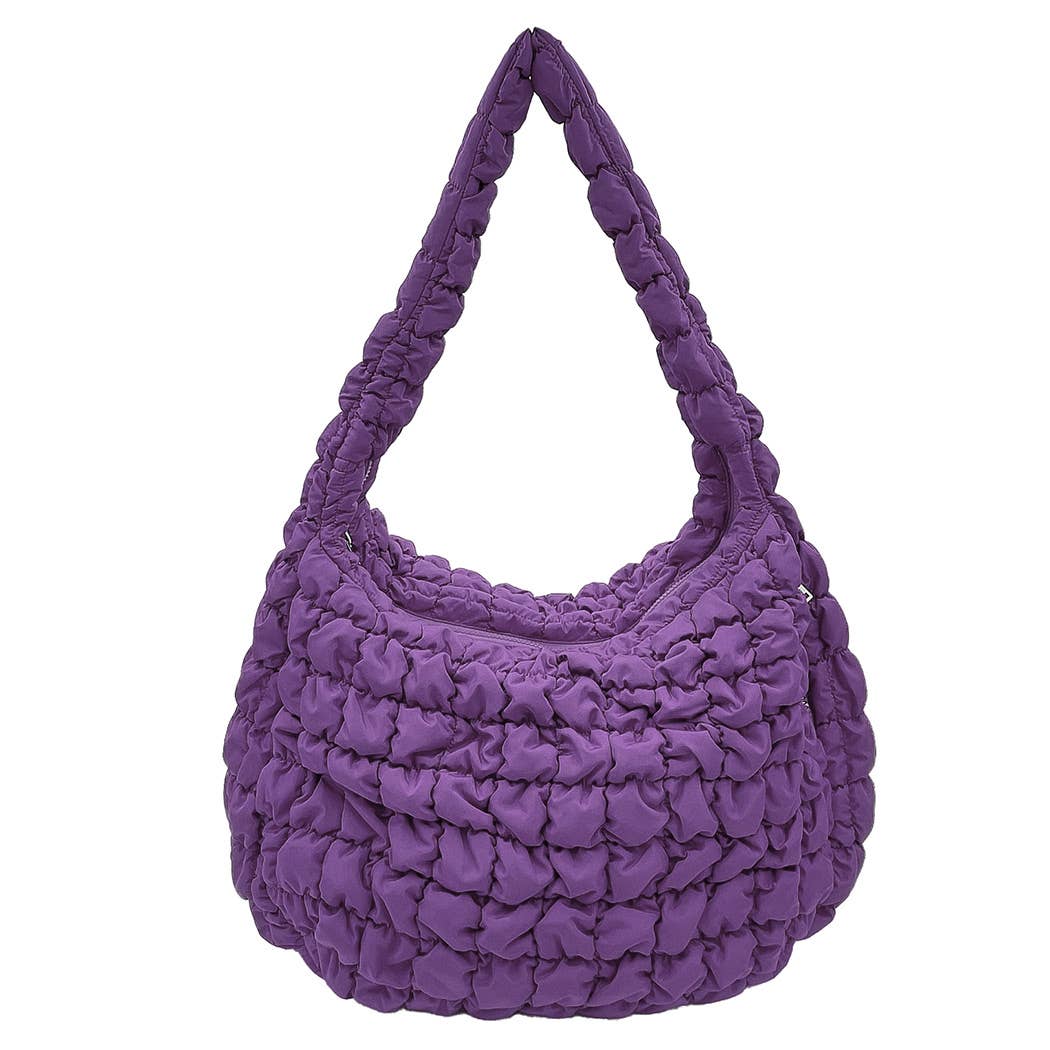 Stylish Puffer Lightweight Shoulder Large Bag