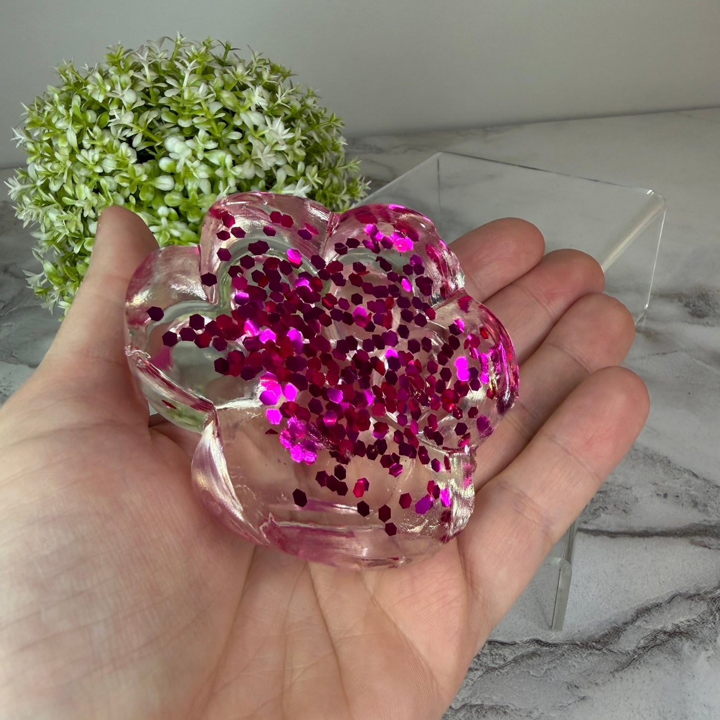 Squishy Toy - Paw Print, Glitter - PREORDER