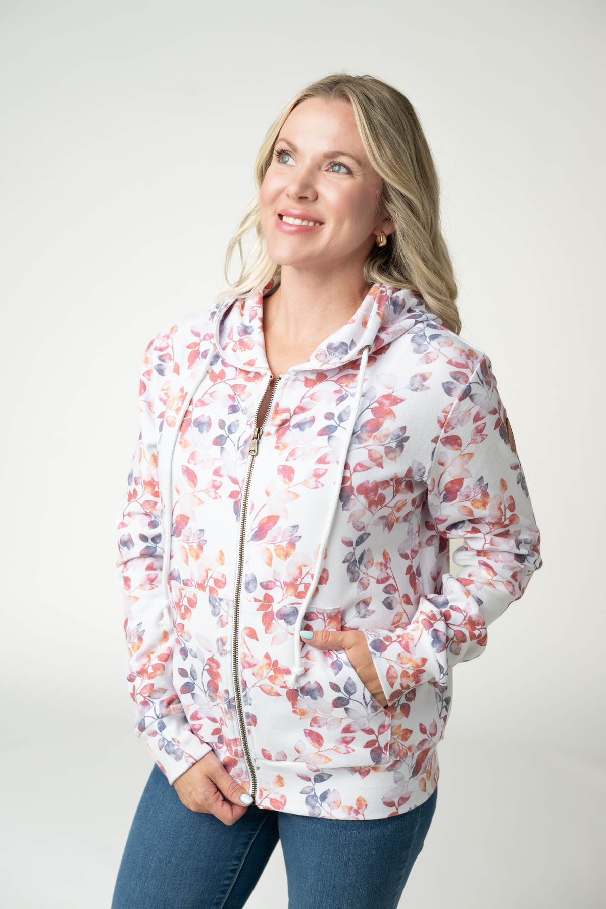 Fullzip Hoodie - Autumn Watercolor