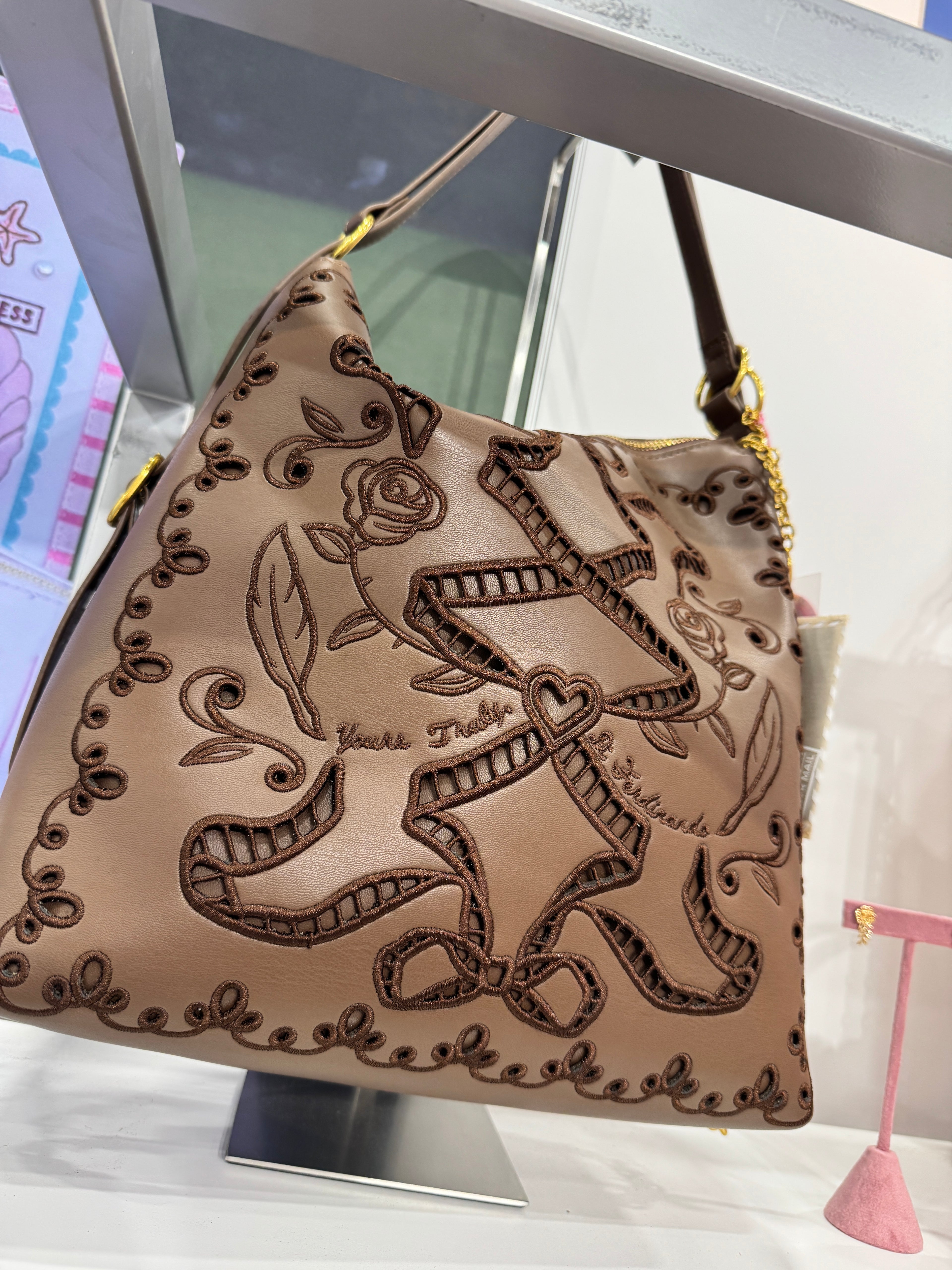 Ribbon Reverie Convertible Hobo Backpack