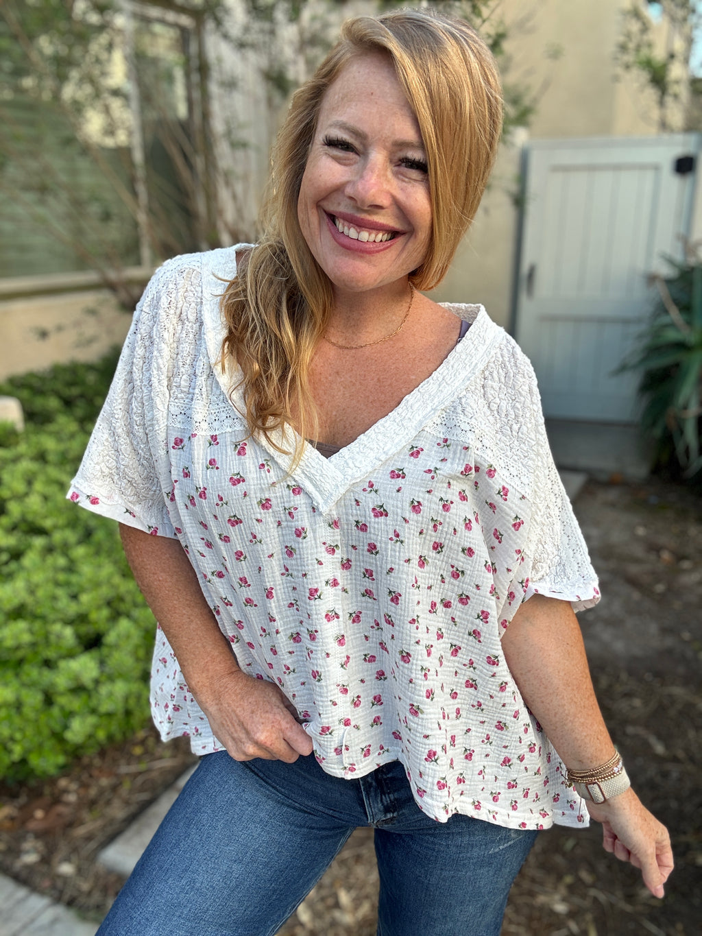 Pocket Full of Posey Top