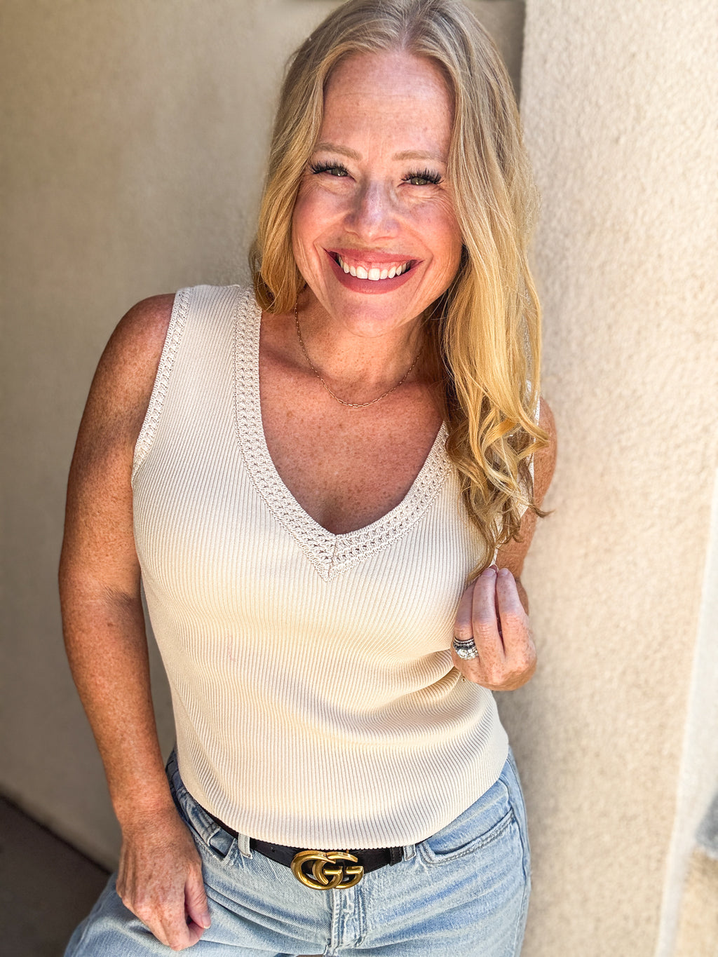 Made for This Knit Tank in Two Colors
