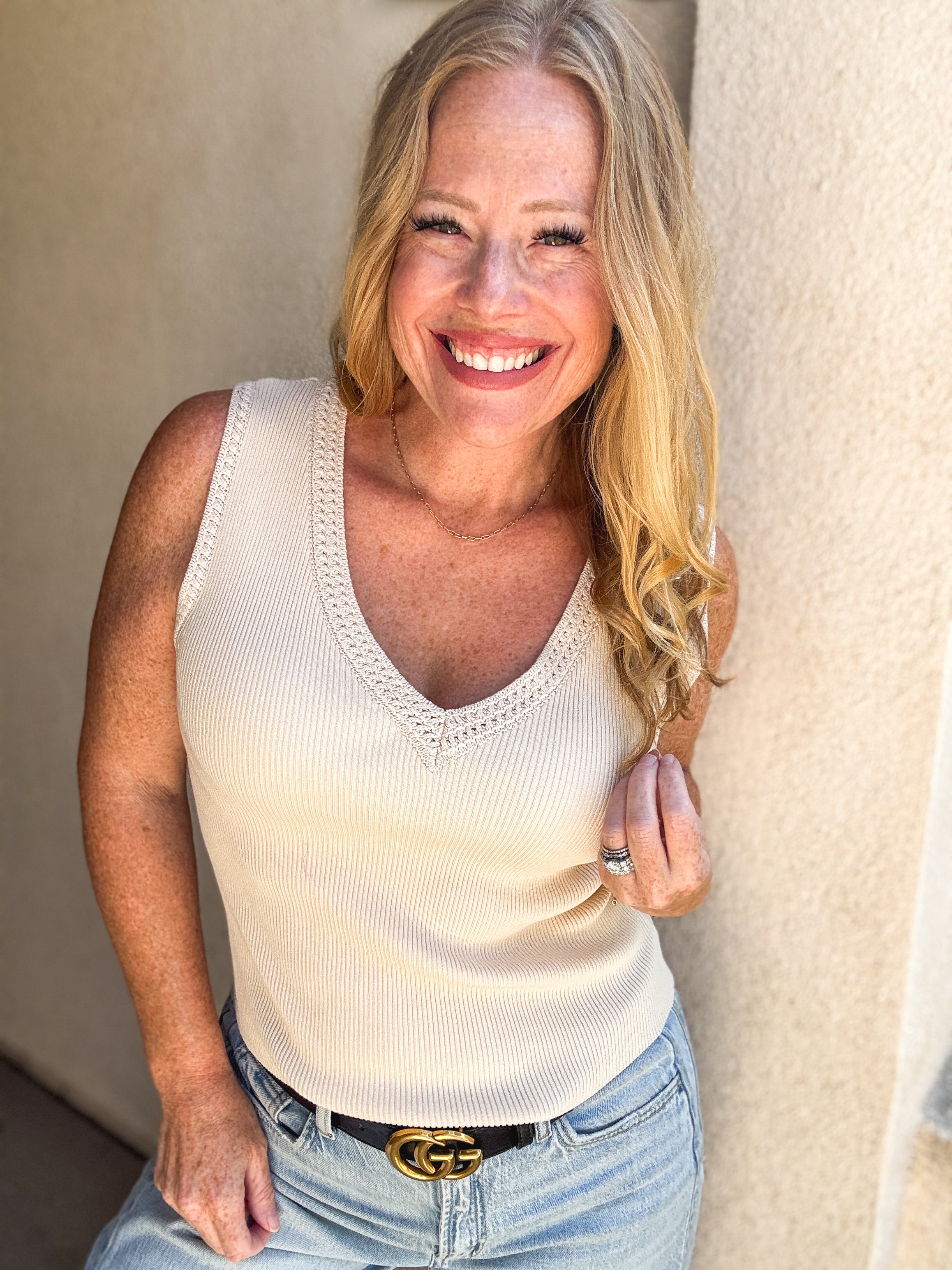 Made for This Knit Tank in Two Colors