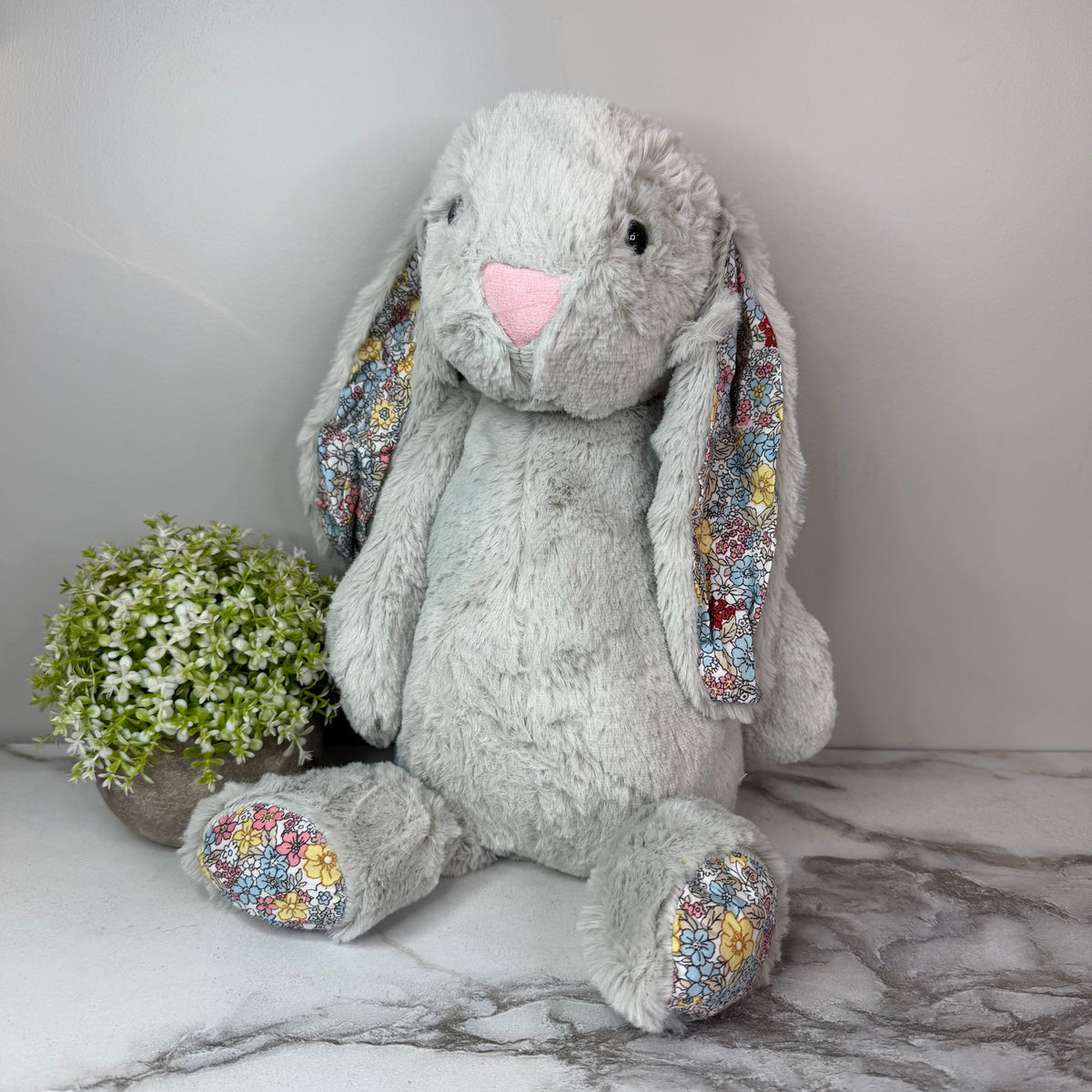 Bunny Plush Large - Floral
