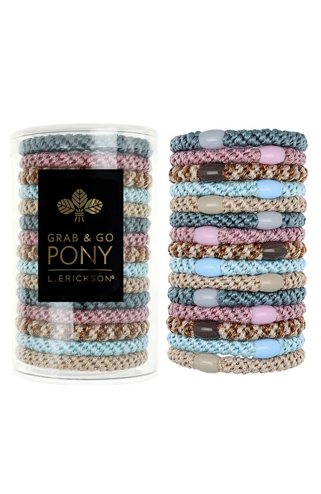 Luxe Hair Tie Tubes - 15 Pack