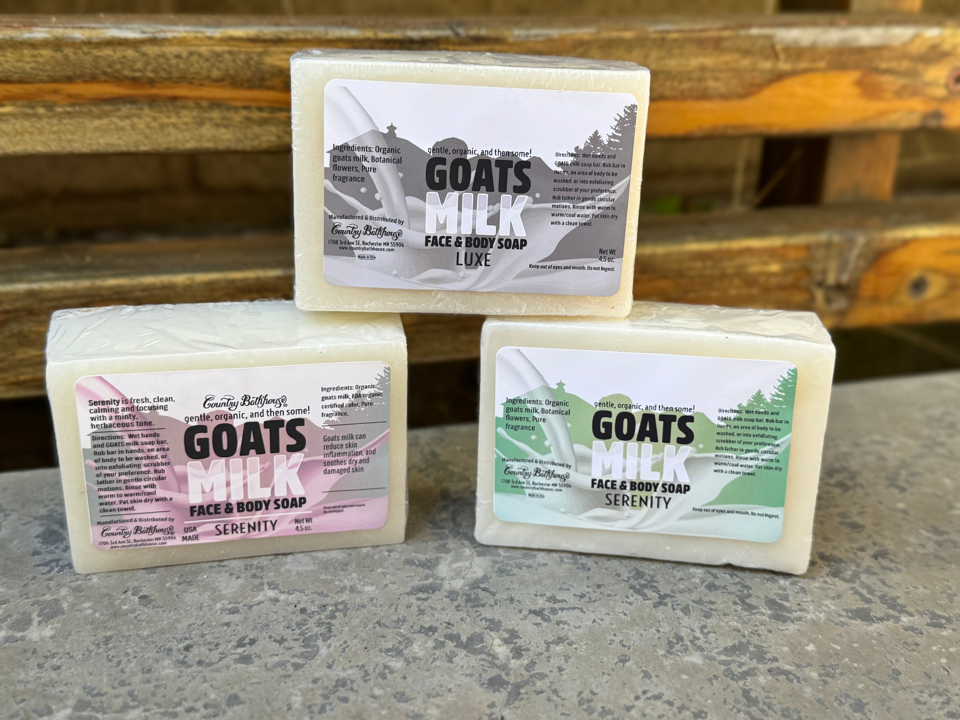 Organic Goats Milk Face & Body Bar