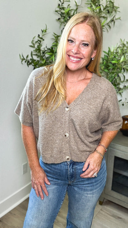 Sunday Best Short Sleeve Cardigan