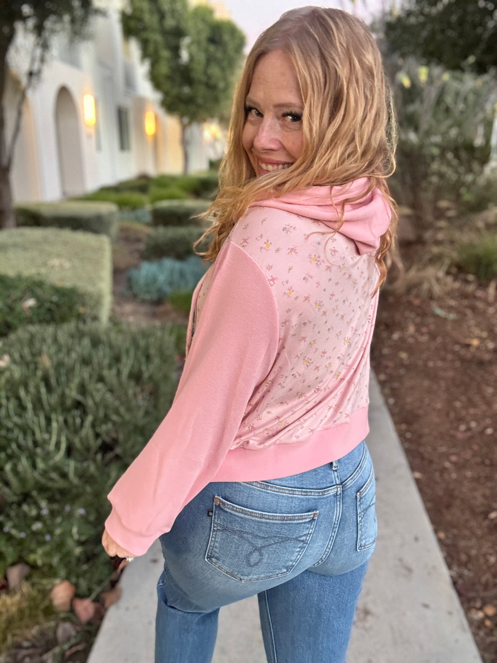 Daydreamer Floral Zip Up