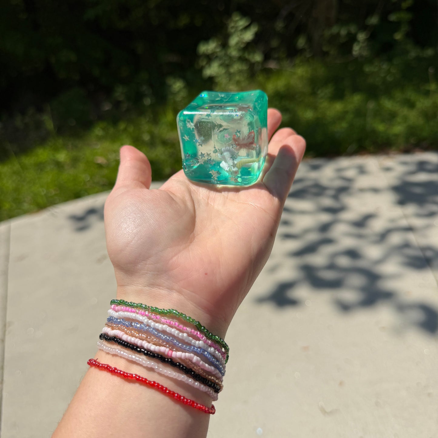Ice Cube Squishy Toy - Under The Sea