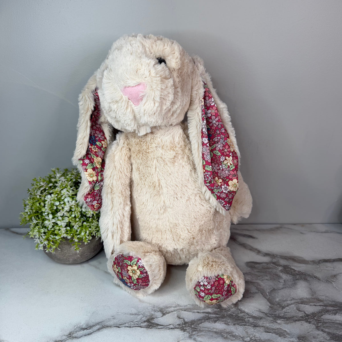 Bunny Plush Large - Floral